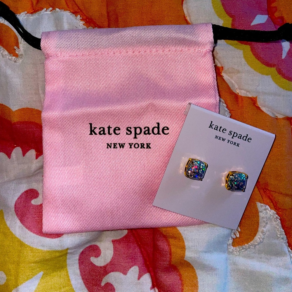 Kate Spade sparkle stud earrings